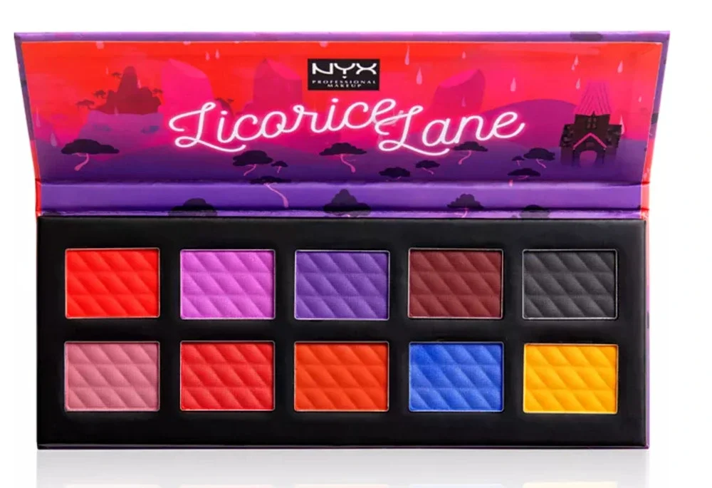 NEW SEALED NYX Liquorice Lane Eye Shadow Palette Pressed Pigment